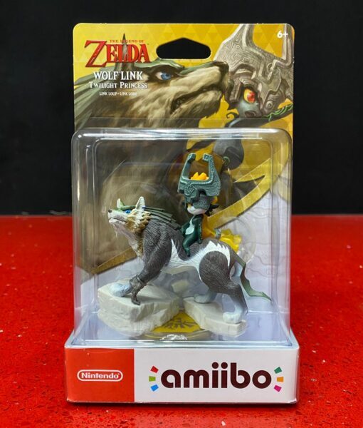 NSW item Amiibo Figure WOLF LINK Twilight
