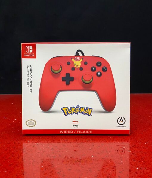 NSW item Control Alambrico Pikachu Laughing PowerA