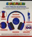 Auricular HeadPhones Bluetooth Mario Azul OTL_