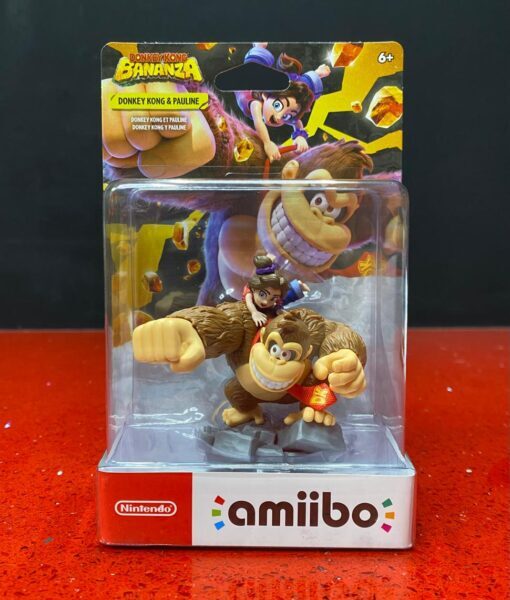 NS2 item Amiibo Donkey Kong Bananza & Pauline