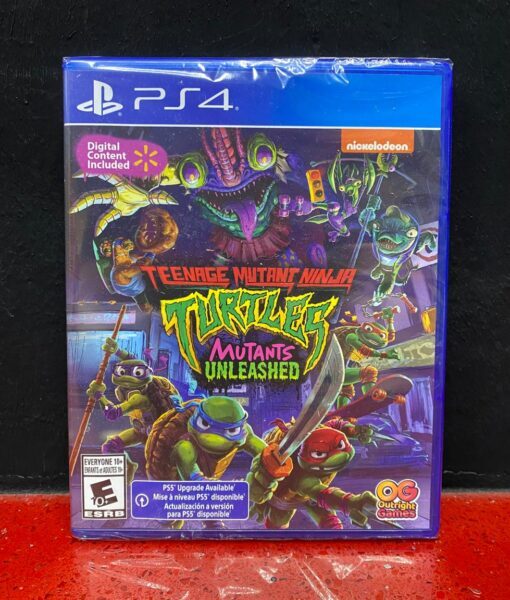 PS4 TMNT Turtles Mutants Unleashed game