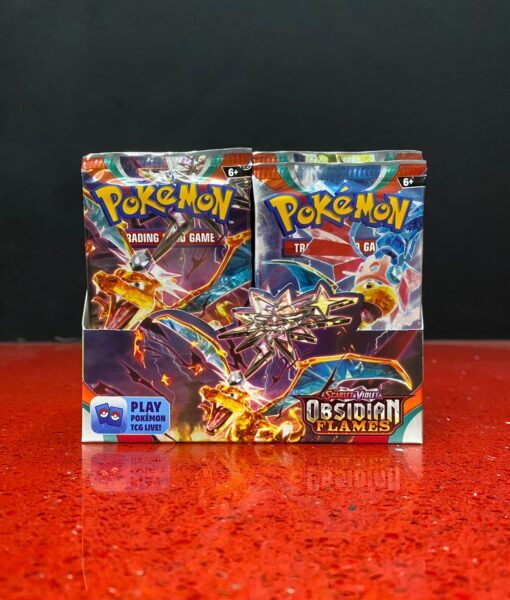 Tarjetas Pokemon ScViolet Obsidian Flames 10 Pack