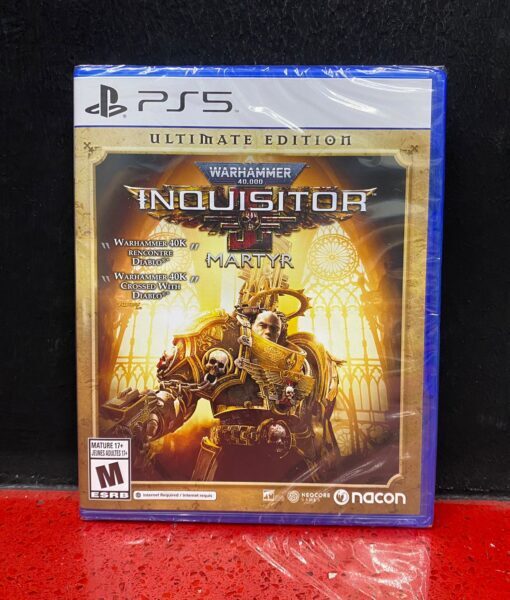 PS5 Warhammer 40000 Inquisitor Ultimate game