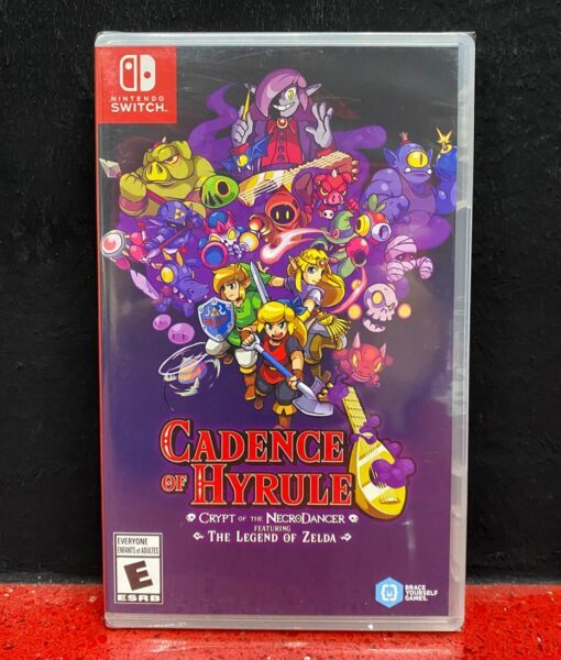 NSW Cadence of Hyrule Crypt Necrodancer Zelda game