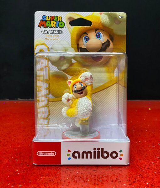 NSW item Amiibo Figura Super Mario Cat Mario