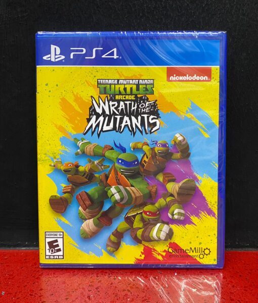 PS4 TMNT Turtles Arcade Wrath of the Mutants game
