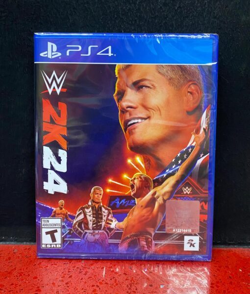 PS4 WWE 2K24 game