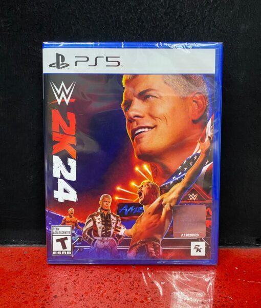 PS5 WWE 2K24 game PS5 WWE 2K24 game