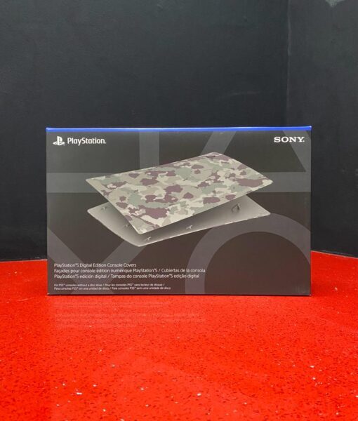 PS5 item Cover para Digital Camouflaje Verde Sony