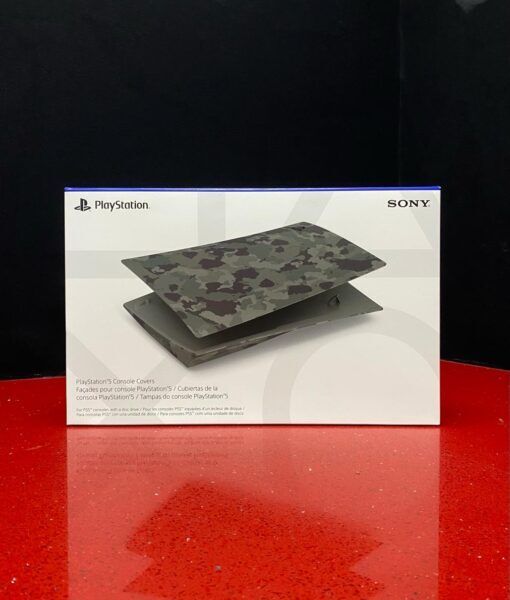 PS5 item Cover para Disco Camouflaje Verde Sony