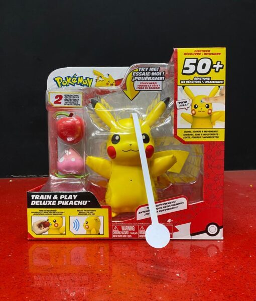 TOY Pokemon Train and Play Deluxe Pikachu JW