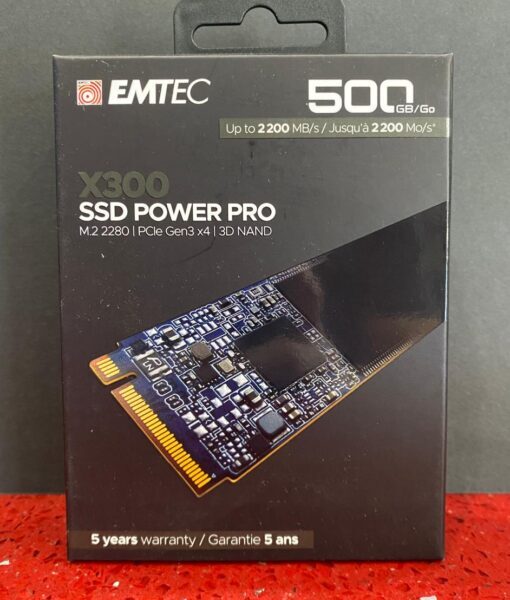 PC item Memoria Disco Duro SSD M2 500gb Emtec