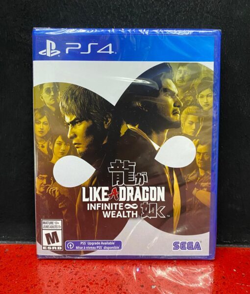 PS4 Like a Dragon Infinite Wealth game