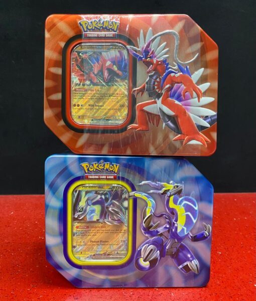 TCG Pokemon Paldea Legends Tin