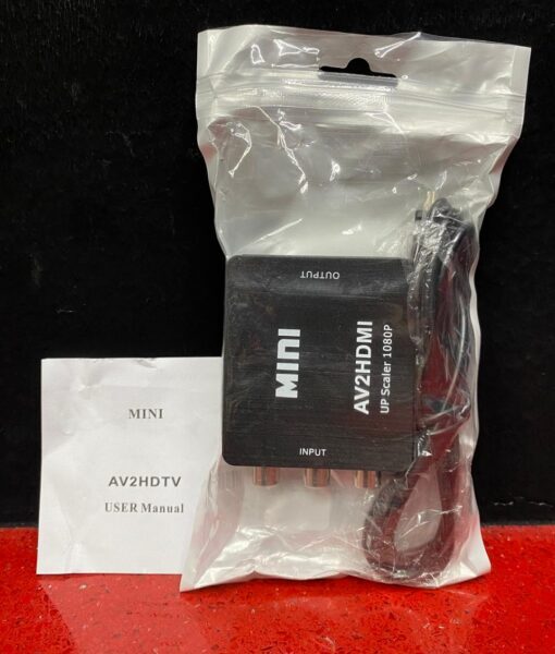 Convertidor RCA a HDMI para PS2PS3Wii360 Mini