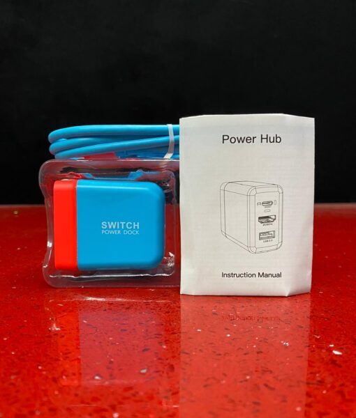 NSW item Cargador USB C 36W Docking Station Neon