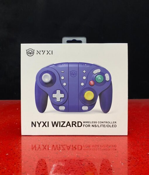 NSW item Control GameCube JoyCon Azul Wizard Nyxi