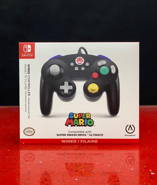 NSW item Control USB GameCube Negro Bowser PowerA