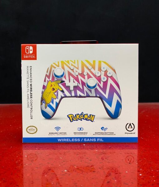 NSW item Control Wireless Pikachu Vibrant PowerA