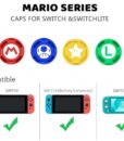 NSW item JoyCon Thumb Grips 2pack MarioLuigiToad__