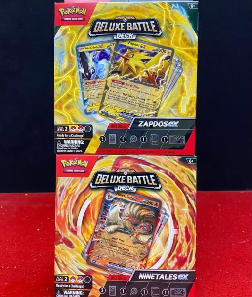 TCG Pokemon Deluxe Battle Deck NinetalesZapdos ex TCG Pokemon Deluxe Battle Deck NinetalesZapdos ex