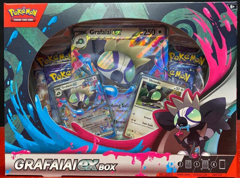 Juego de Cartas Pokemon Grafaiai ex Box – GameStation
