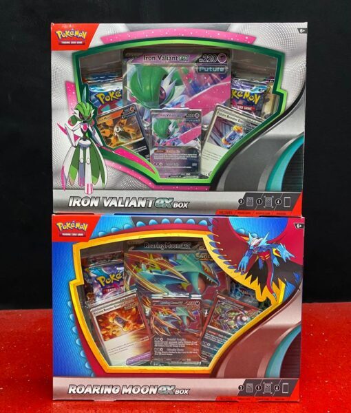 TCG Pokemon IronVRoaringM ex Box
