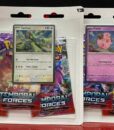 TCG Pokemon Temporal Forces 3pack Booster_