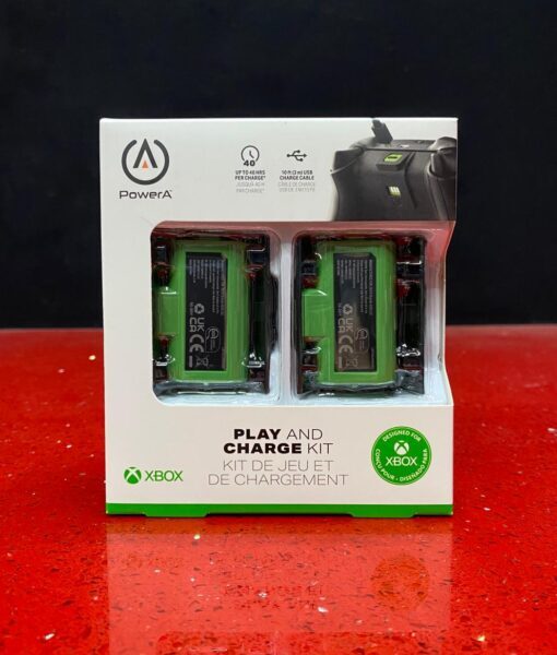 XBX item Cargador Play and Charge Kit PowerA XBX item Cargador Play and Charge Kit PowerA
