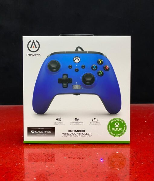 XBX item Control Alambrico Azul Zafiro PowerA XBX item Control Alambrico Azul Zafiro PowerA