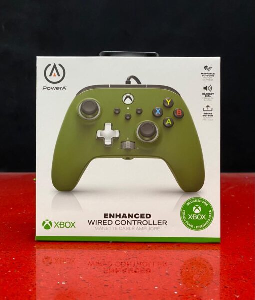 XBX item Control Alambrico Solider Verde PowerA