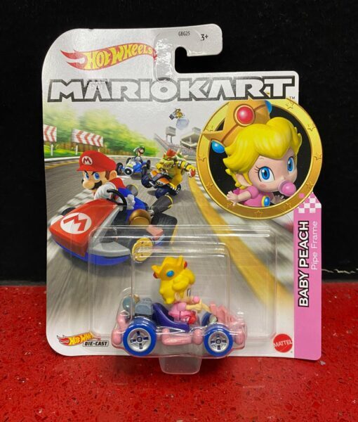 Hot Wheels Mario Kart Baby Peach Pipe Frame Hot Wheels Mario Kart Baby Peach Pipe Frame