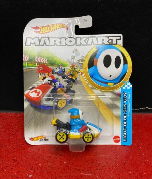 Hot Wheels Mario Kart LightBlue Shy Guy Standard