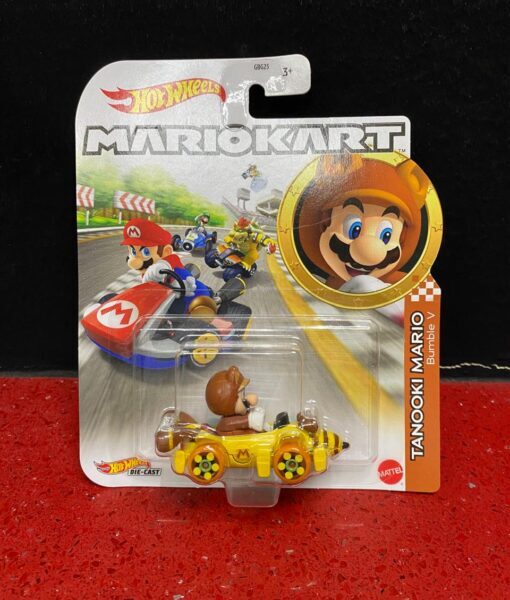 Hot Wheels Mario Kart Tanooki Mario Bumble V Hot Wheels Mario Kart Tanooki Mario Bumble V