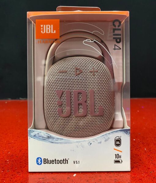 Parlante Bluetooth Clip4 Rosado JBL