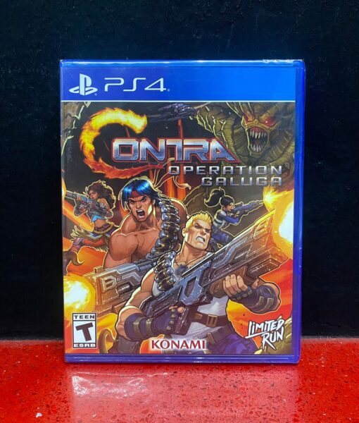 PS4 Contra Operation Galuga game