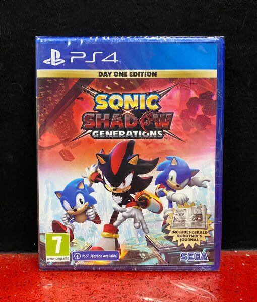 PS4 Sonic Shadow Generations game PS4 Sonic Shadow Generations game