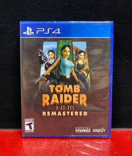 PS4 Tomb Raider 1-3 Remastered game