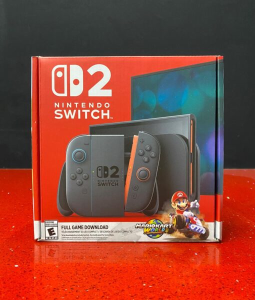 NS2 Consola US 256gb Mario Kart Bundle Negro