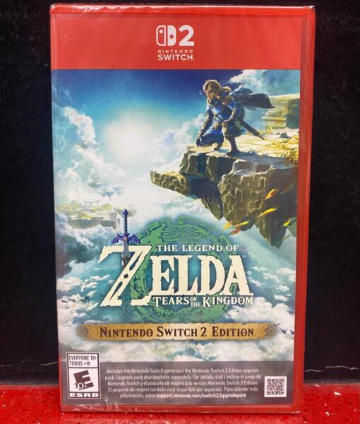NS2 Zelda Tears of the Kingdom game
