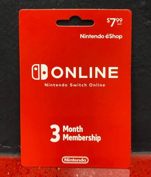 Codigo Nintendo eShop Membresia 3 Meses