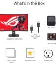 PC item Monitor QHD 32p 180hz 1ms Curved ROG ASUS (5)