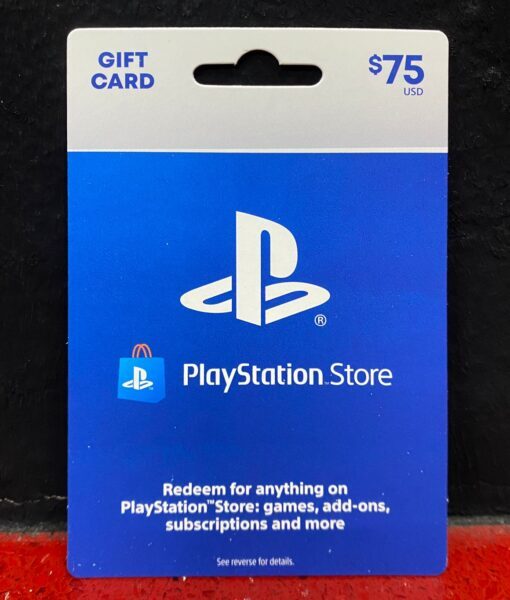 PS5 item Tarjeta PSN 75 dolares SONY