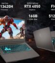 PC Laptop Thin 15.6FHD i5 RTX4050 16ram512gb MSi (5)