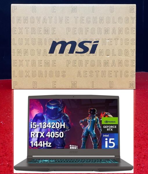 PC Laptop Thin 15.6FHD i5 RTX4050 16ram512gb MSi