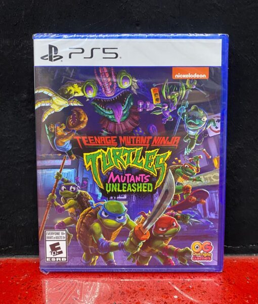 PS5 TMNT Turtles Mutants Unleashed game