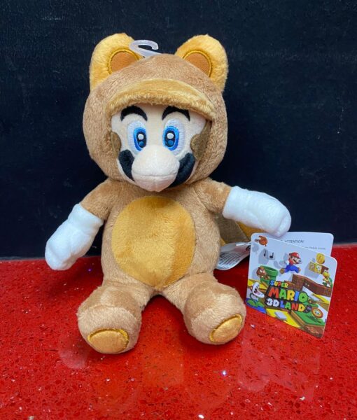 Peluche 9plg Tanooki Mario LB Peluche 9plg Tanooki Mario LB