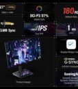 PC item Monitor WQHD 27p 180hz 1ms IPSHDR ASUS Rog (5)