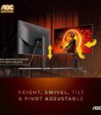 PC item Monitor QHD 27p 180hz 1ms MiniLED AOC