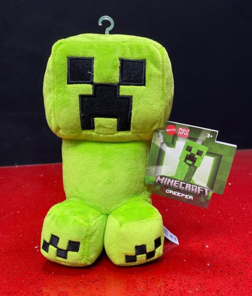 Peluche 8plg Minecraft Creeper Verde MATTEL